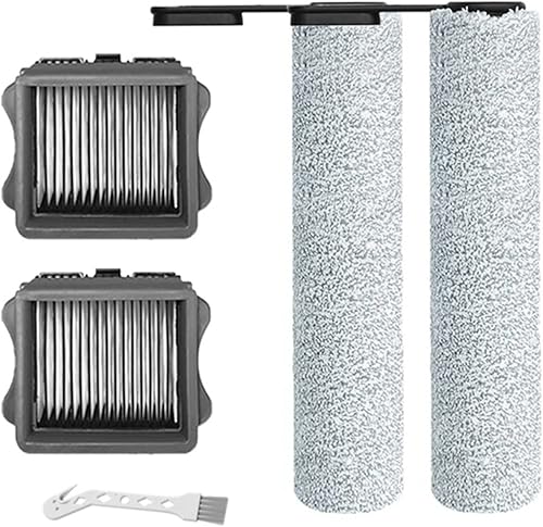 Accesorios inalámbricos para aspiradora húmeda y seca, rodillo de cepillo y accesorios de filtro de aire de alta eficiencia, compatible con Tineco