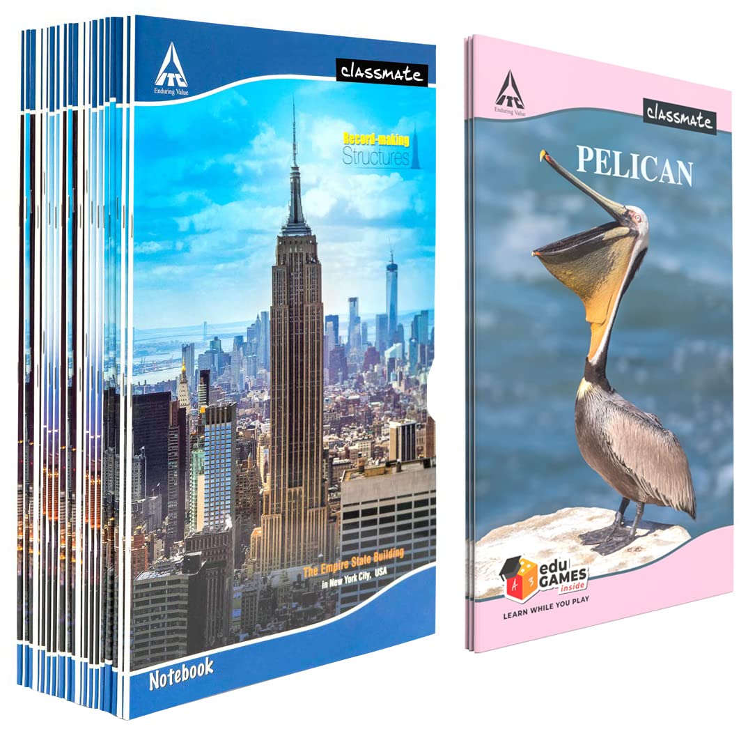 Classmate Long Notebook, Broad Rule & Classmate Long Book Single Line