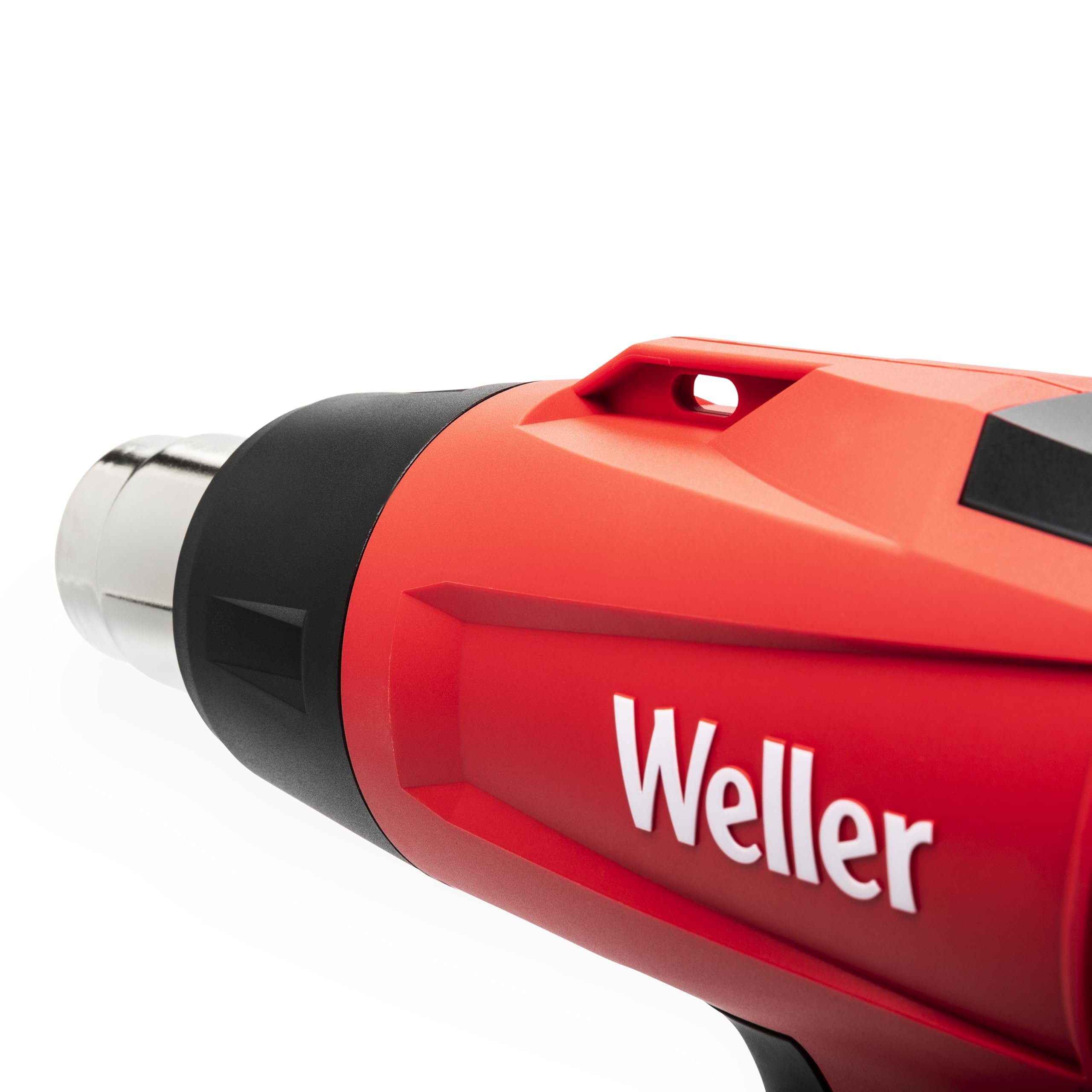 Weller WLHG2023C Heißluftpistole 2000 W / 230 V – Heißluftgebläse mit stufenloser Temperaturregelung, schnellem Aufheizen, Überhitzungsschutz und Standfuß für freihändiges Arbeiten