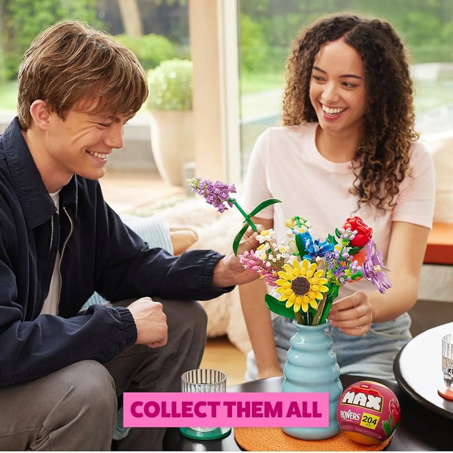 MAX-Garden Long Flowers-Series 1-Lily and SnagDragon