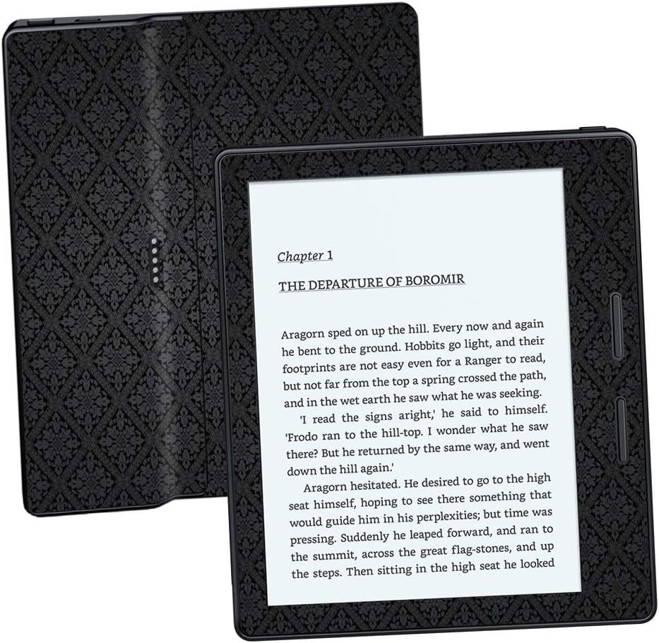MightySkins Skin Compatible with Amazon Kindle Oasis 6" (8th Gen) - Glamorous | Protective, Durable, and Unique Vinyl Decal wrap Cover | Easy to Apply, Remove, and Change Styles | Made in The USA