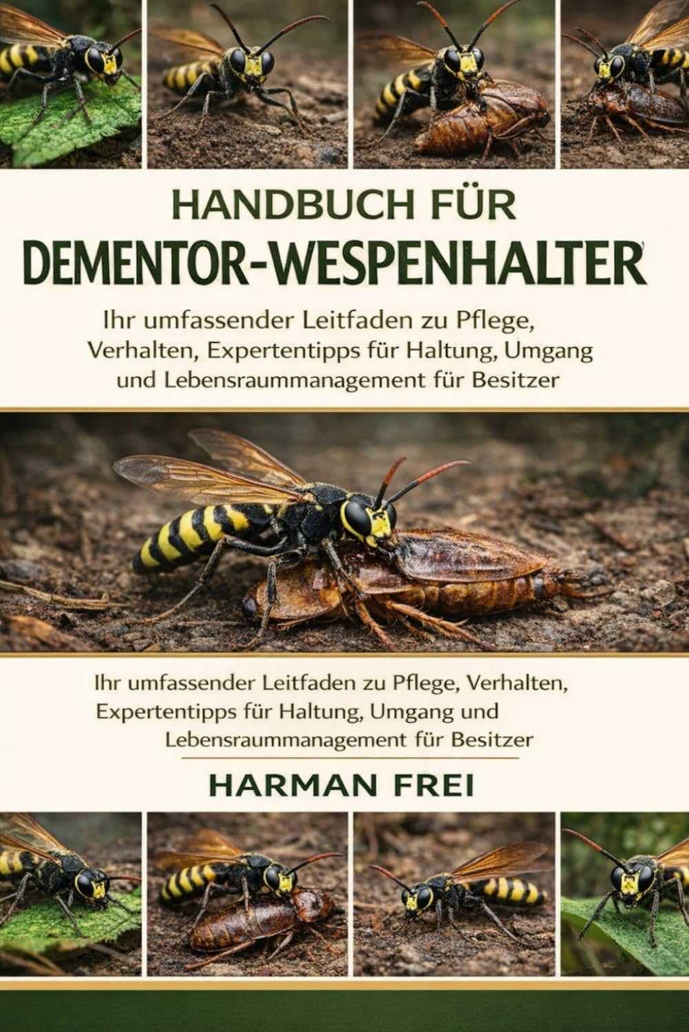 Handbuch für Dementor-Wespenhalter: Ihr umfassender Leitfaden zu Pflege, Verhalten, Expertentipps für Haltung, Umgang und Lebensraummanagement für Besitzer