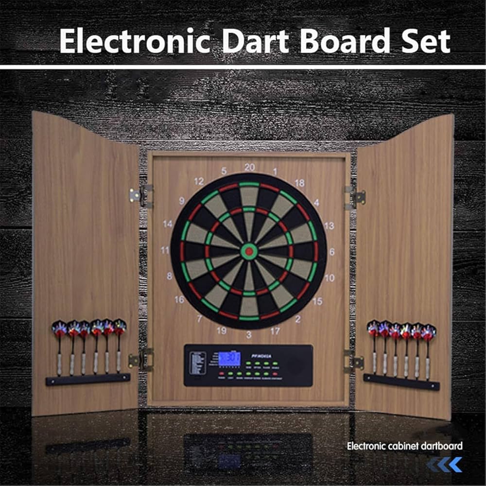 Amazon.co.jp: 電子ダーツボード デジタルスコアボード付き 18