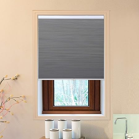 black honeycomb blinds