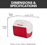 Vista 2 de Igloo Hielera Playmate Pal para almuerzo de 14-16 cuartos de galón
