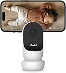 Owlet Cam - Video Baby Monitor with Camera and Audio - Stream 1080p HD Video with Night Vision, 4X Zoom, Wide Angle View, and Sound, Motion and Cry Notifications - Gen 2 White