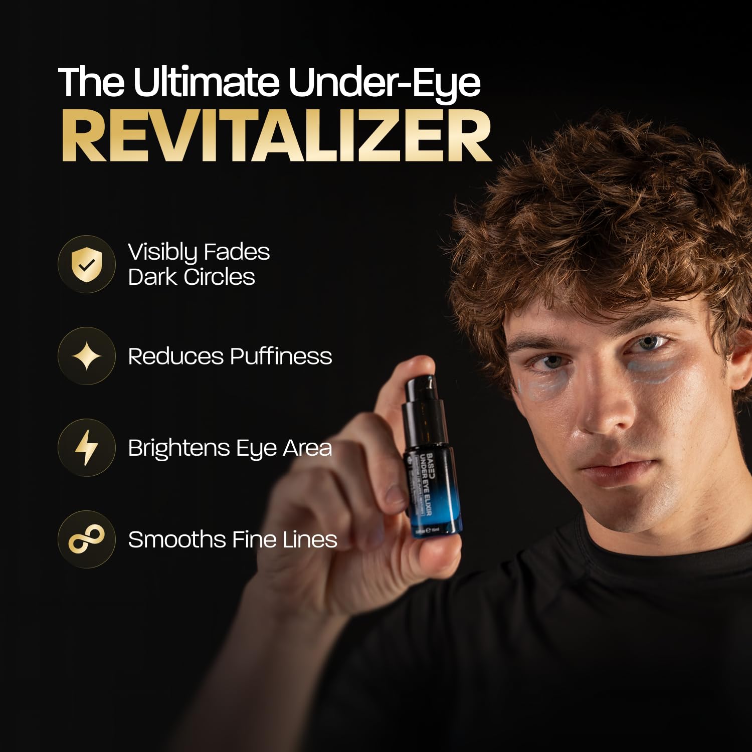 BASED Under Eye Elixir Hydrating & Refreshing Formula Simple. Effective. Based. 0.5 fl oz Pack of 1 product thumbnail 3