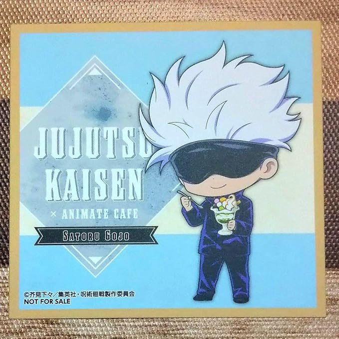 アニメイトカフェ 呪術廻戦 ミニ色紙 五条悟 アイドル 芸能人グッズ 通販 Amazon