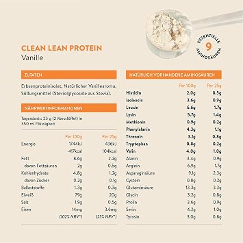 Nuzest Clean Lean Protein 500g smooth vanilla
