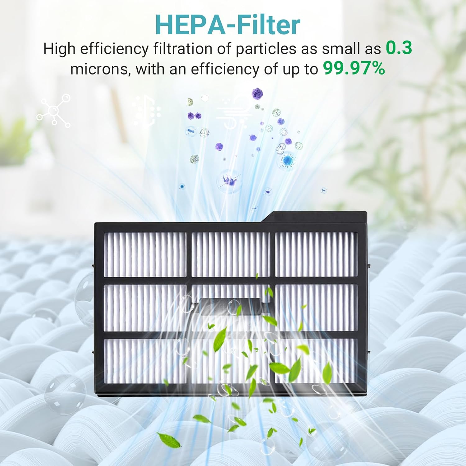 26 Count Replacement Kit for Eufy E25 / E28 / E28 Omni: 1 Pair Main Brushes, 2 Roller Mops, 4 HEPA Filters, 6 Side Brushes, 6 Dust Bags, 6 Scented Tablets (for Dust Bag Odor Control) + Cleaning Brush