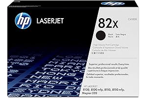 HP C4182X High Capacity Black Toner Cartridge for LaserJet 8100 Printer
