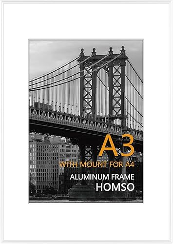 Vista 131 de Homso Marco de fotos de metal de 18 x 24 pulgadas, marco de fotos de aluminio de alta calidad de 18 x 24 pulgadas para pared, marco de fotos de Negro