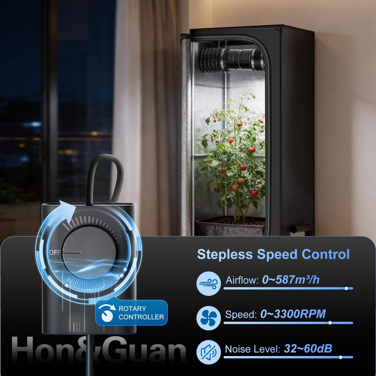 Amazon.co.jp: Hon&Guan 6インチ アップグレードインラインダクト