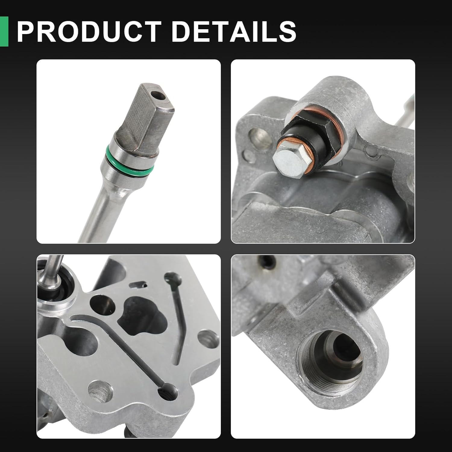 Fuel Pump Compatible with VOLVO FH12 FM12 FL12 FH12 NH12 Truck VN VNL VHD Series D12 Engine Replaces # 21067551 20752310 20749646 3165861 20411997 20440371 3092460 21067955