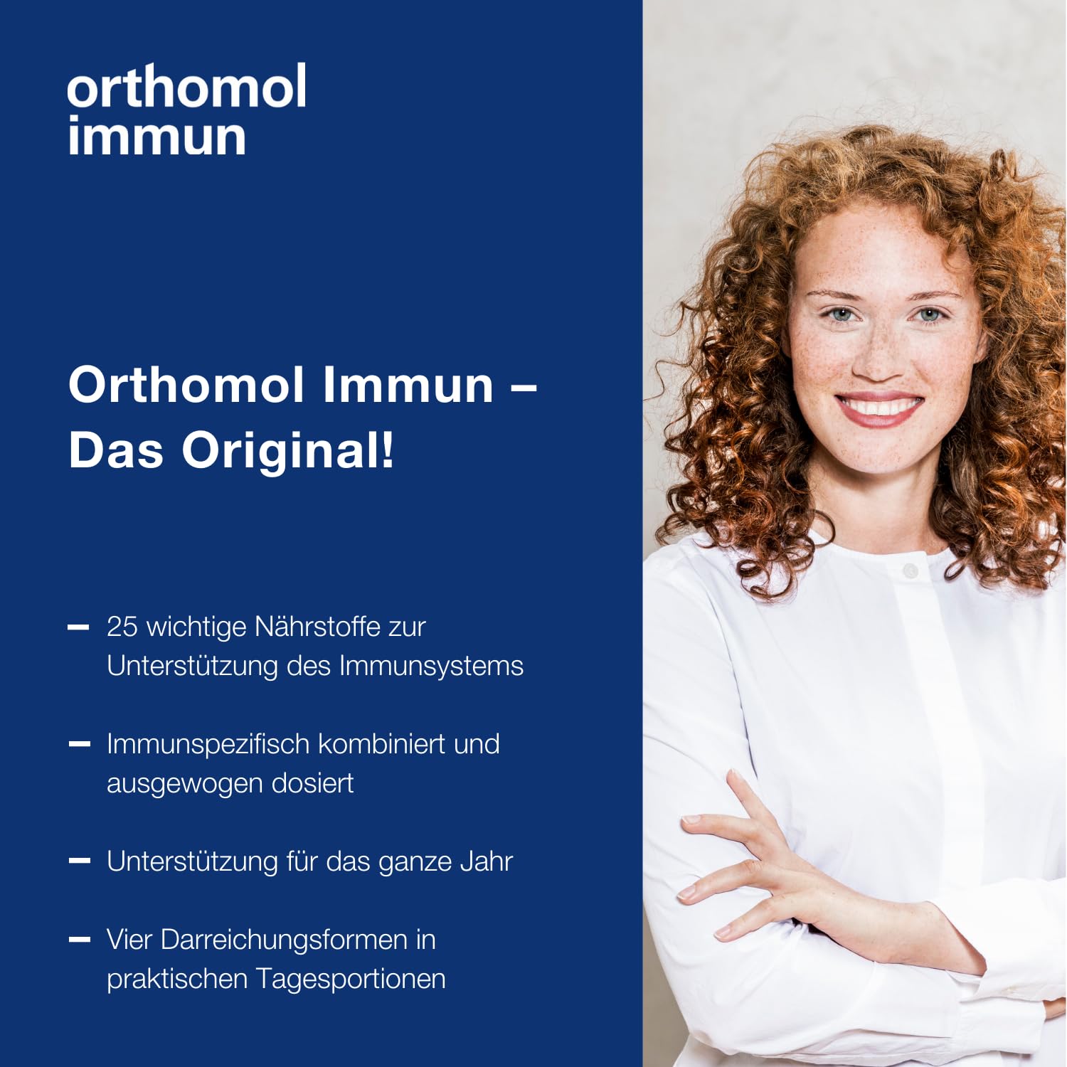 Orthomol Immun Direktgranulat Menthol-Himbeere: 25 Nährstoffe zur Unterstützung des Immunsystems*, u.a. mit Vitamin C, Vitamin D & Zink als Beitrag zu einer normalen Funktion des Immunsystems, 30 Stk.