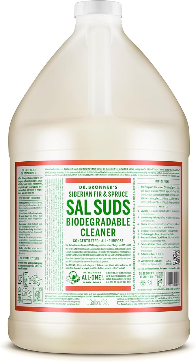 Dr. Bronner's Sal Suds Biodegradable Cleaner Sodium Lauryl Sulfate