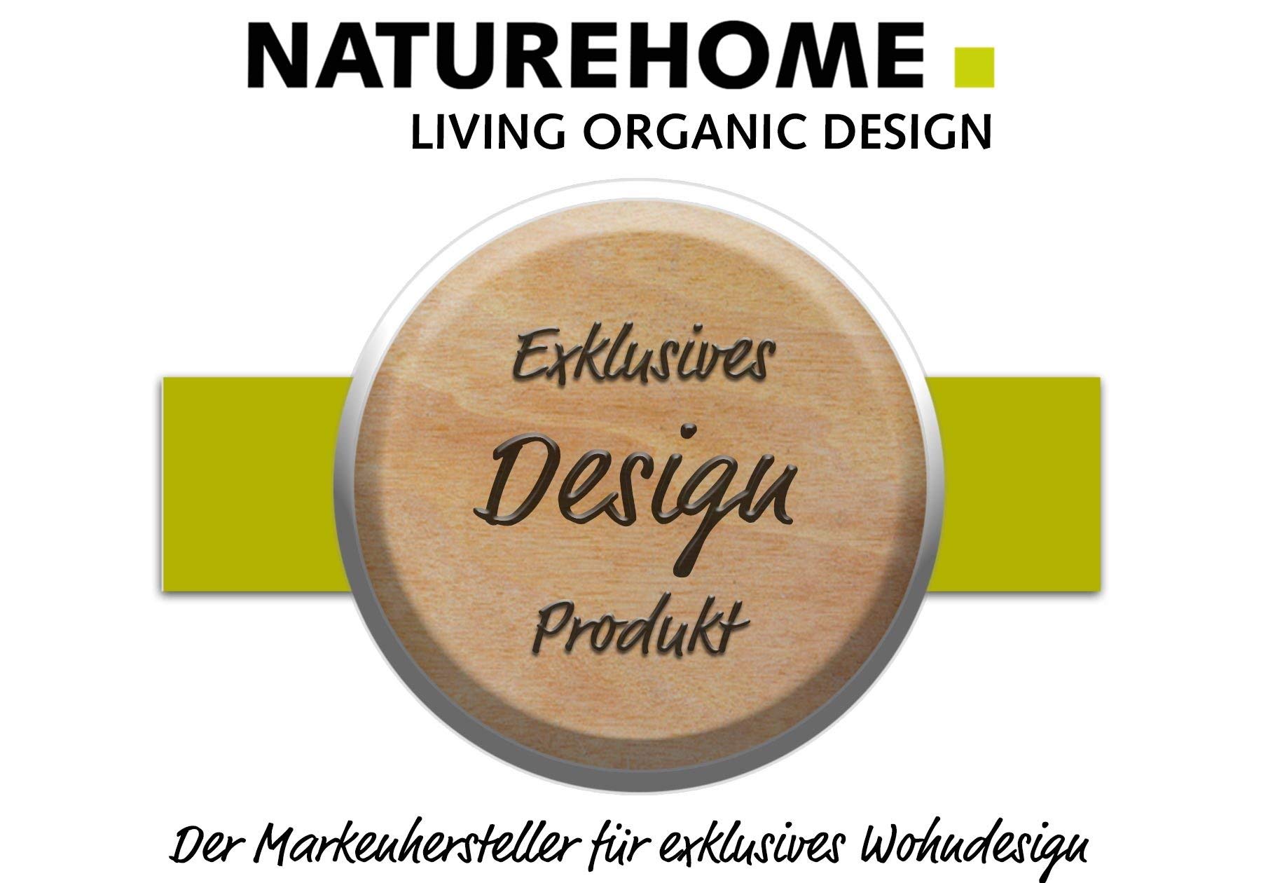 Naturehome Skript Bandeja Correspondencia Madera Roble - 24x35x8cm Tumbada Almacenamiento Din A4 Organizador Escritorio Zur Bandeja para Documentos & Cartas Ordnung en Oficina Escuela y Despacho