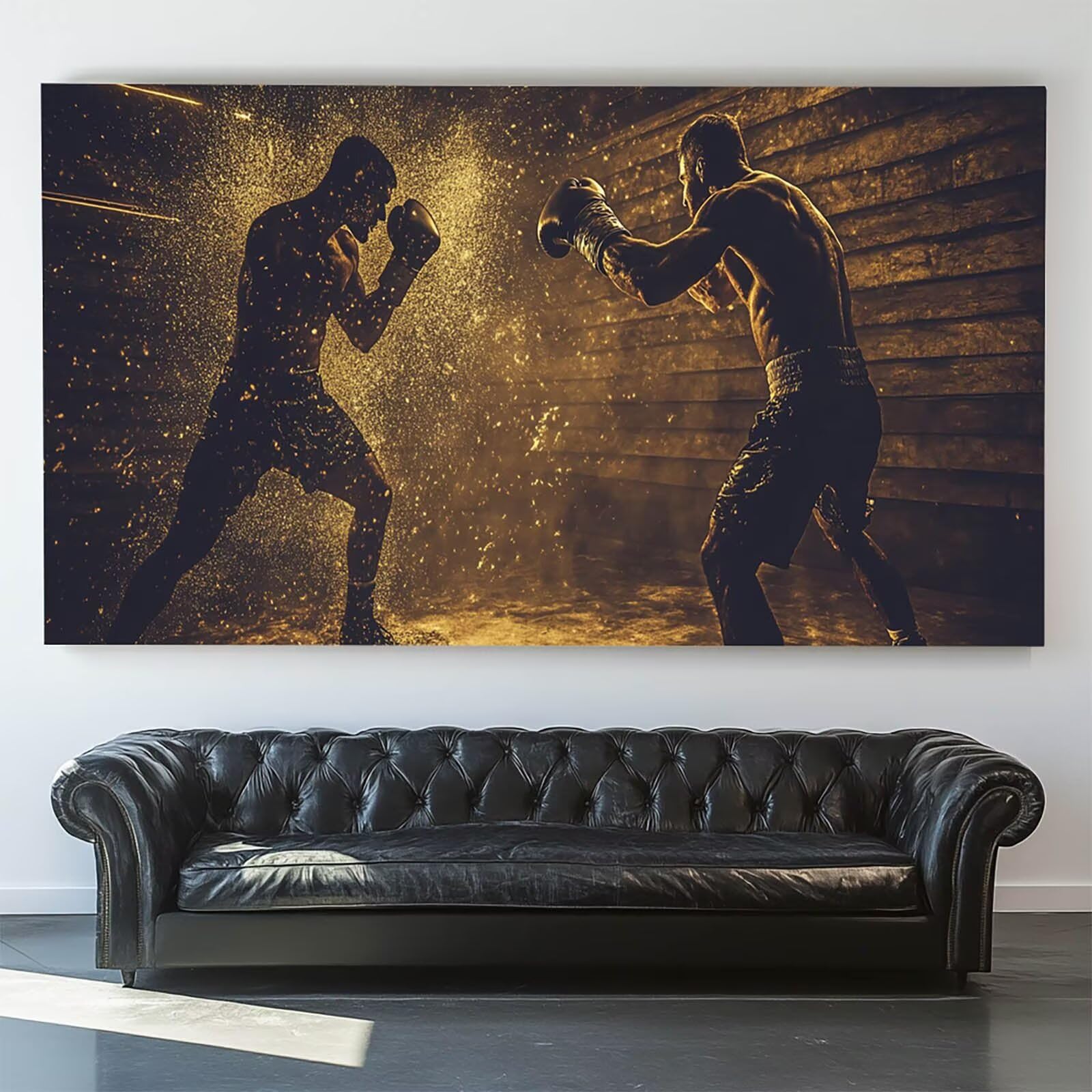Boxen Malen Nach Zahlenn Erwachsene - Athlet Malen Nach Zahlen ab 9 jahre Mädchen, Acrylfarben Set Malen Nach Zahlen kinder, Kreativ set für Erwachsene Bastelset, Wanddeko und Geschenk 70X140cm 6w-6-I