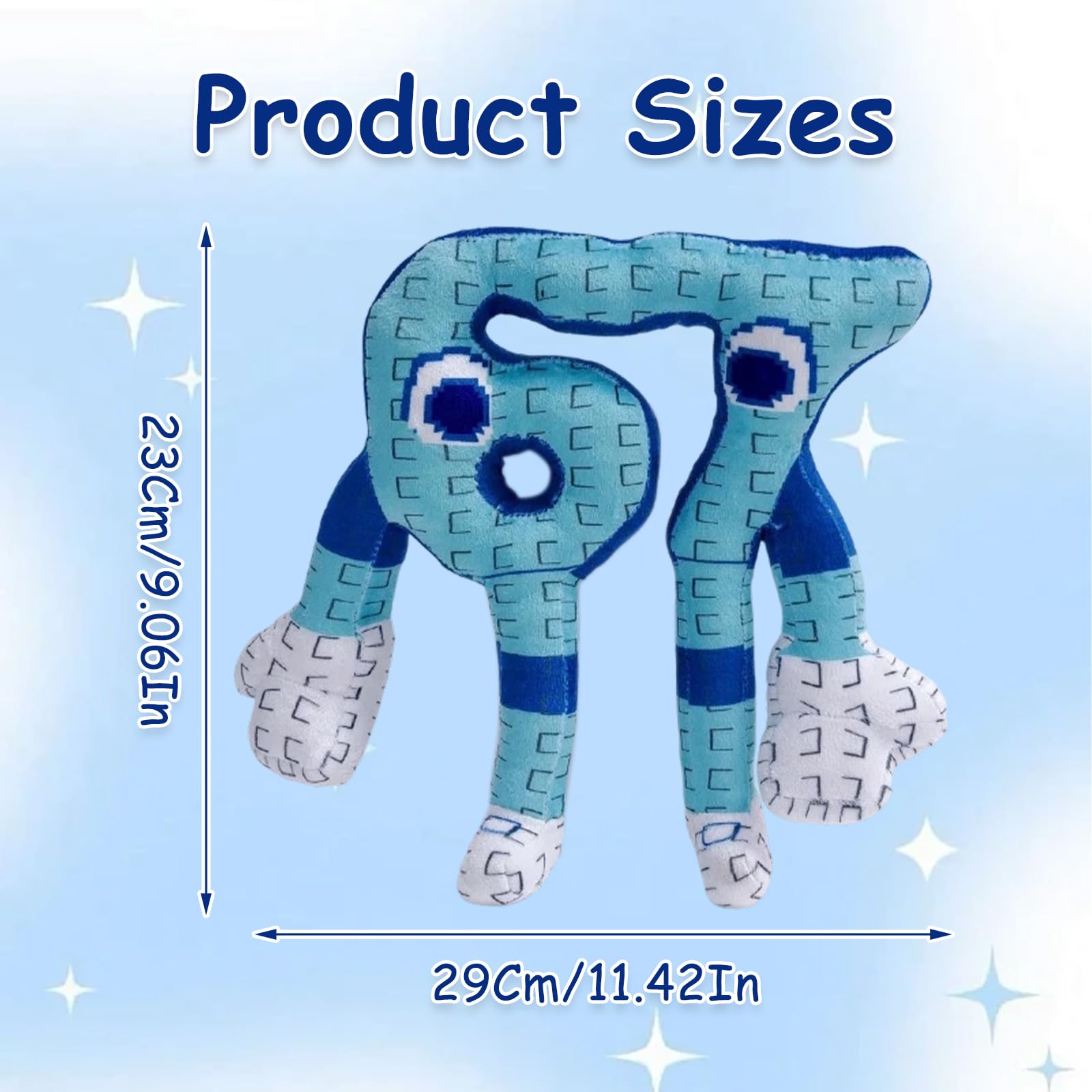 Nhemeylp 67 Plush, Steal A Brainrot 67 Toy 6 7 Plush for Boys Girls 67 Teddy Emotional Support Gift for Child Friend - Image 2