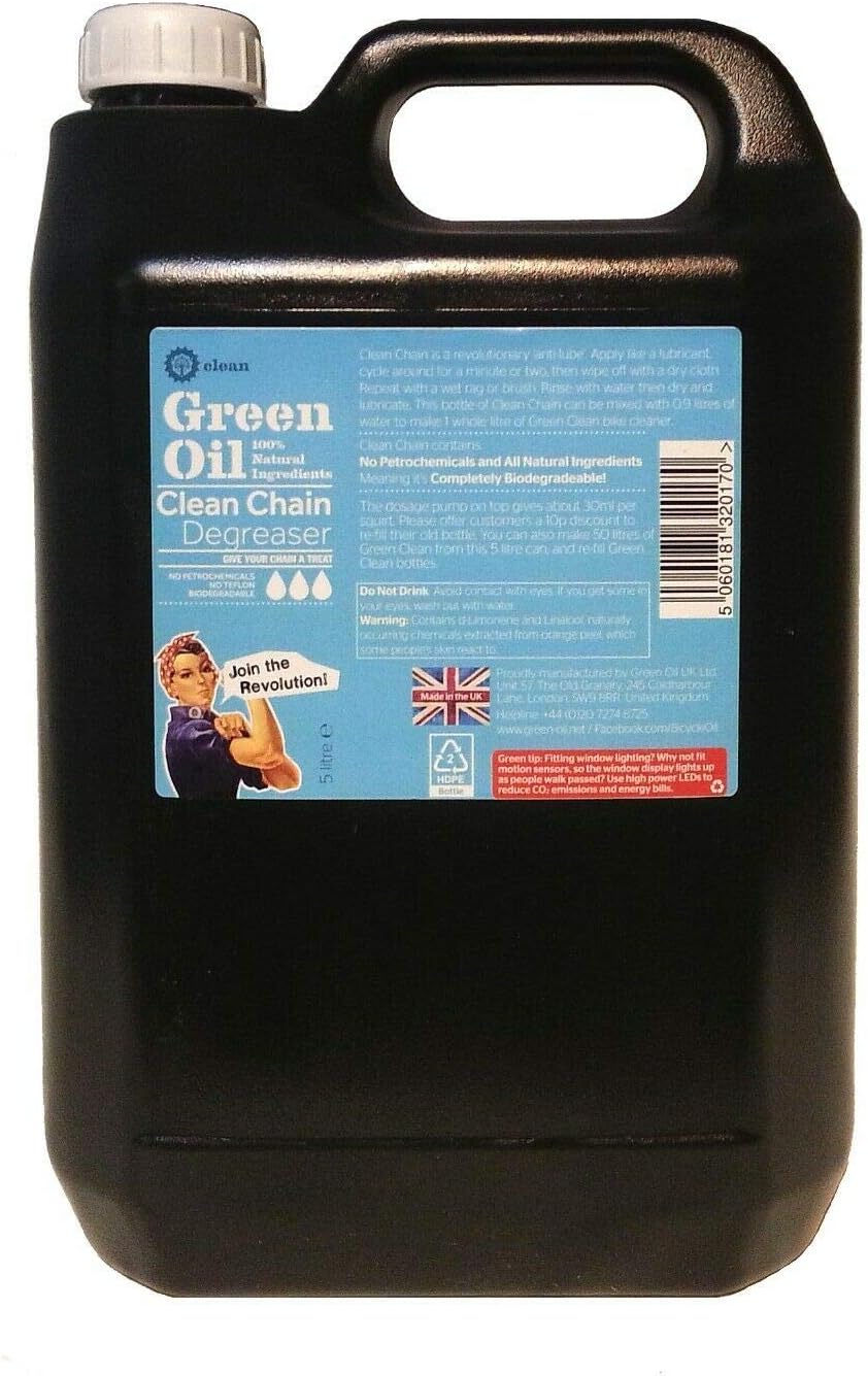 Green Oil chain lube 5 litre Amazon.co.uk Sports & Outdoors