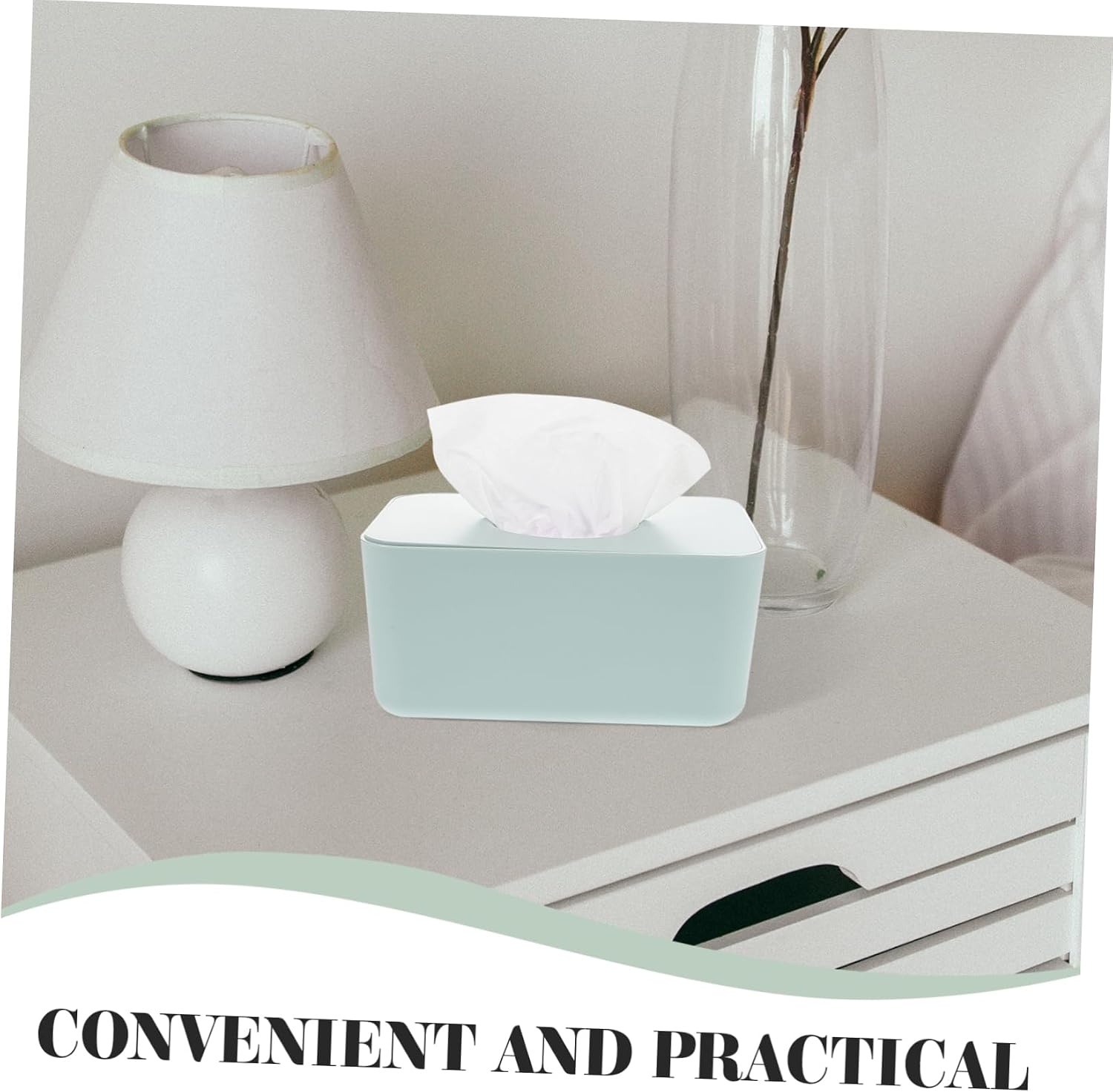 LIFKOME Wipes Dispenser Sealing Lid Wipe Container Moisture Retention and Easy Access Color Options for Home Decor and Convenient