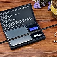 Vista 6 de Báscula de flecha de tiro con arco para eje de pesaje, puntas de flecha, cabezas anchas, unidad precisa de grano, mini báscula digital de bolsillo