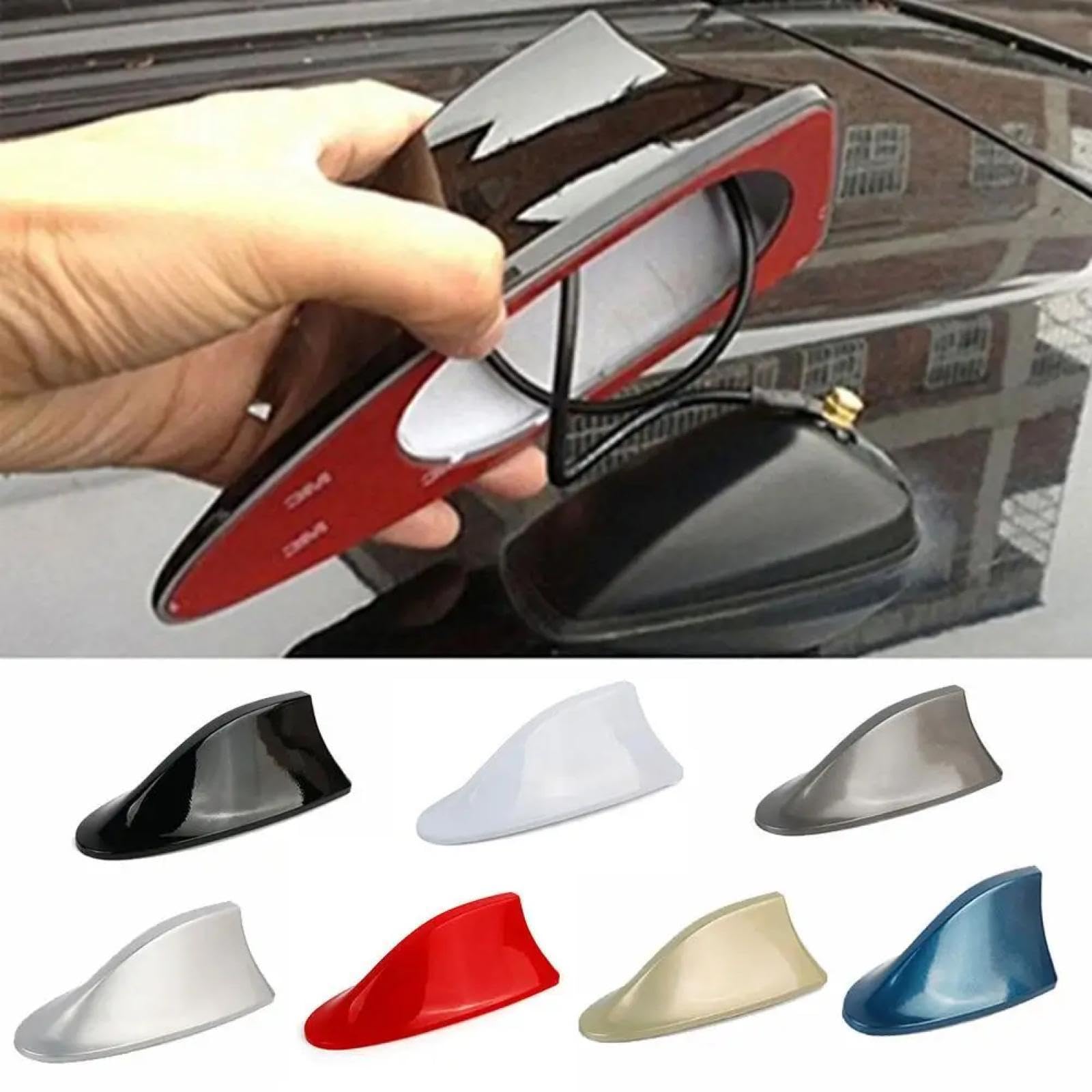 Antenna a Pinna di squalo per Auto per Ford Mustang, Antenna Universale a Pinna di squalo per Auto Speciale