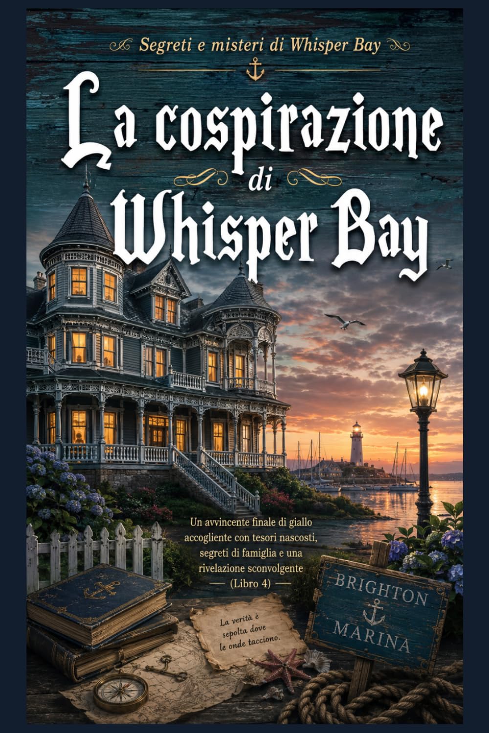 La cospirazione di Whisper Bay: Un avvincente finale di giallo accogliente con tesori nascosti, segreti di famiglia e una rivelazione sconvolgente (Libro 4) (Segreti e misteri di Whisper Bay)