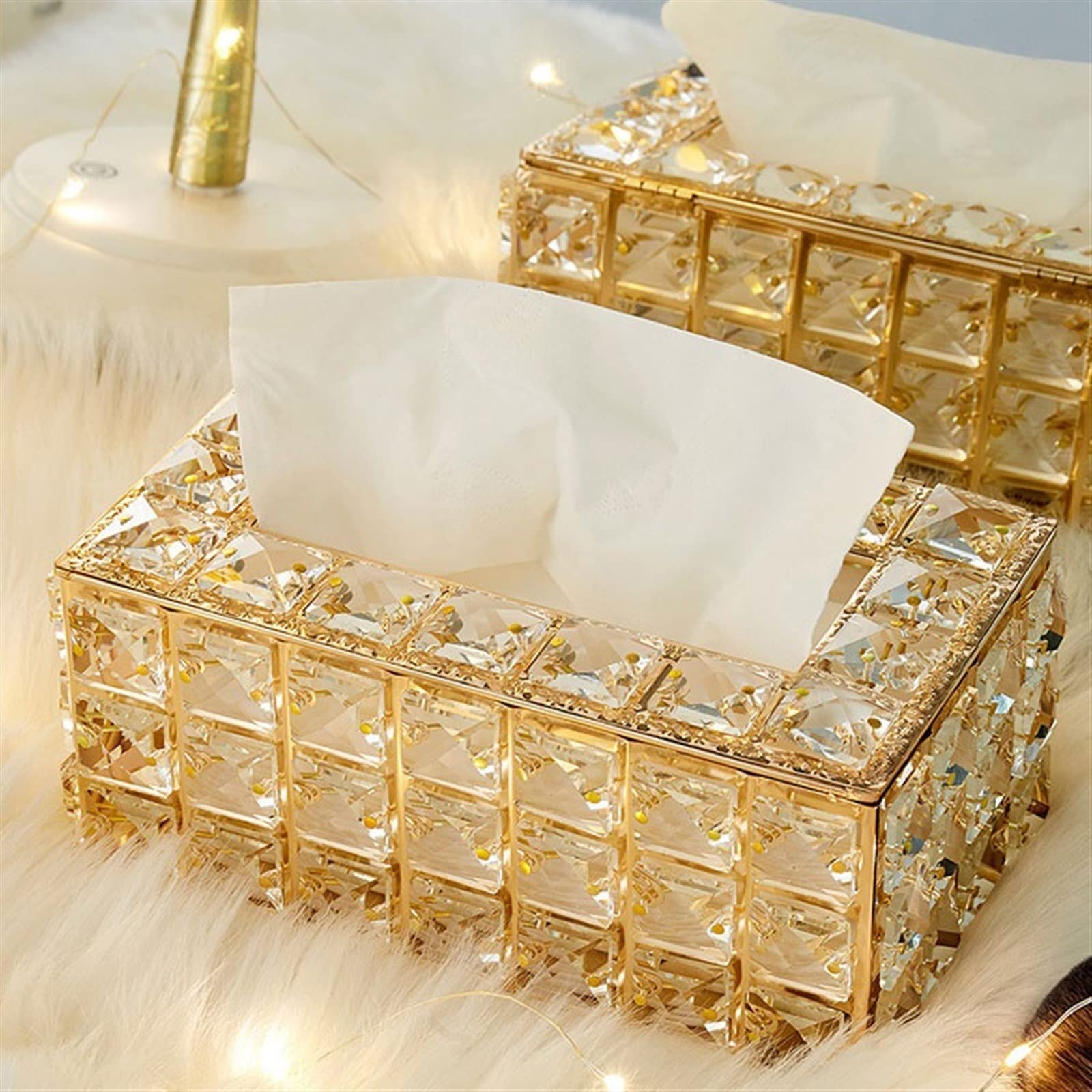 Amazon.com: GHJUMKFDF Tissue Box Light Luxury Tissue Box
