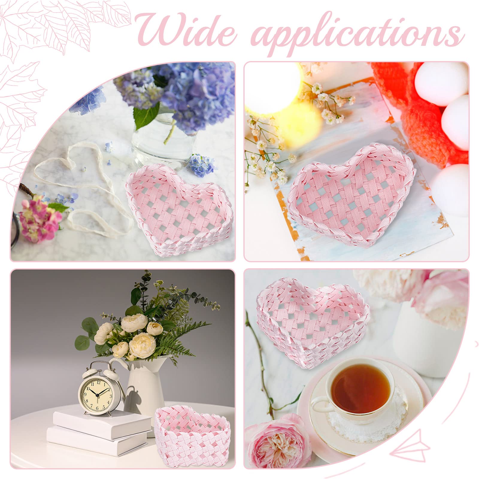 ORIGACH Set di 3 cesti intrecciati per la creazione di cesti in rattan di carta personalizzata Kit per progetti artistici e artigianali e attività di cesti