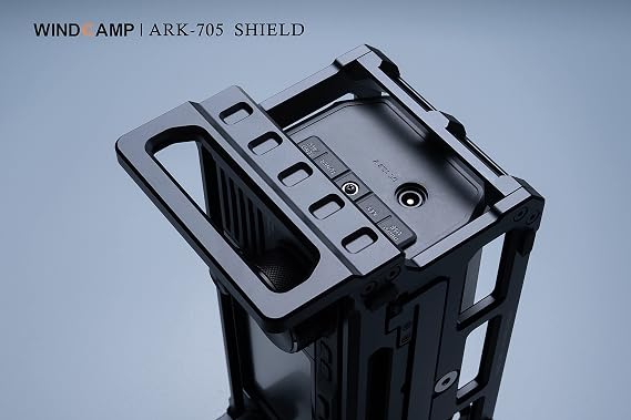 1 Set ARK-705 Metal Protective Frame + RC-2 Quick Release Support for IC-705