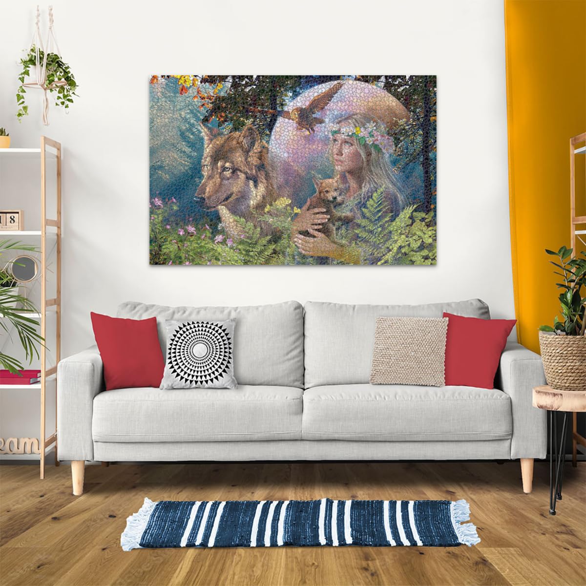 Ravensburger - Puzzle Adulte - Puzzle 3000 pièces - Loups au clair de lune - Adultes et enfants à partir de 14 ans - Puzzle de qualité supérieure fabriqué en Europe - Animaux fantastiques - 17033