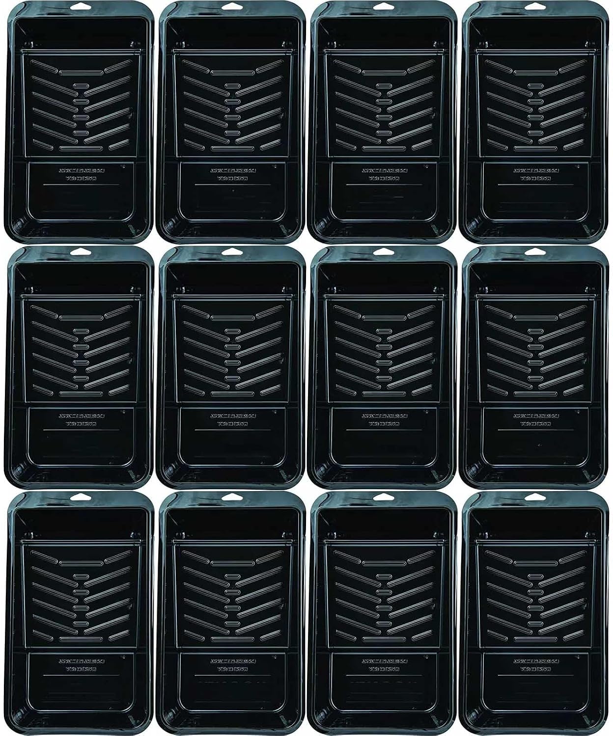 12 Pack Replacement 6-1/2 Inch BR403 Plastic Paint Tray for Jumbo-Koter RR013 RR014 RR028 RR323 R212 Rollers