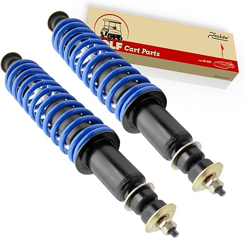 Roykaw EZGO - Amortiguador de bobina para TXTMedalist modelos de carrito de golf eléctrico y gas 1994, resistente, funciona tanto en amortiguadores