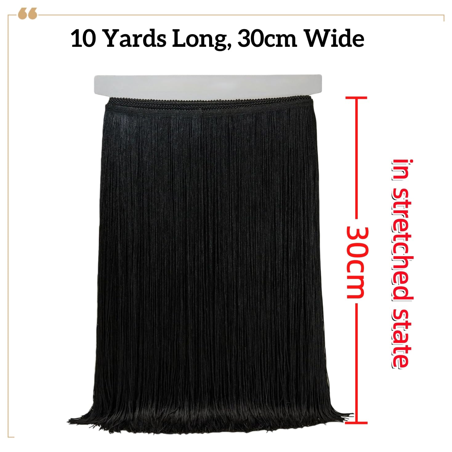 9,1 M X 30,5 Cm De Large - Bordure à Franges En Dentelle Polyester Pour Vêtements, Accessoires Pour Robe De Mariée Latine Et Abat-jour De Lampe - Violet