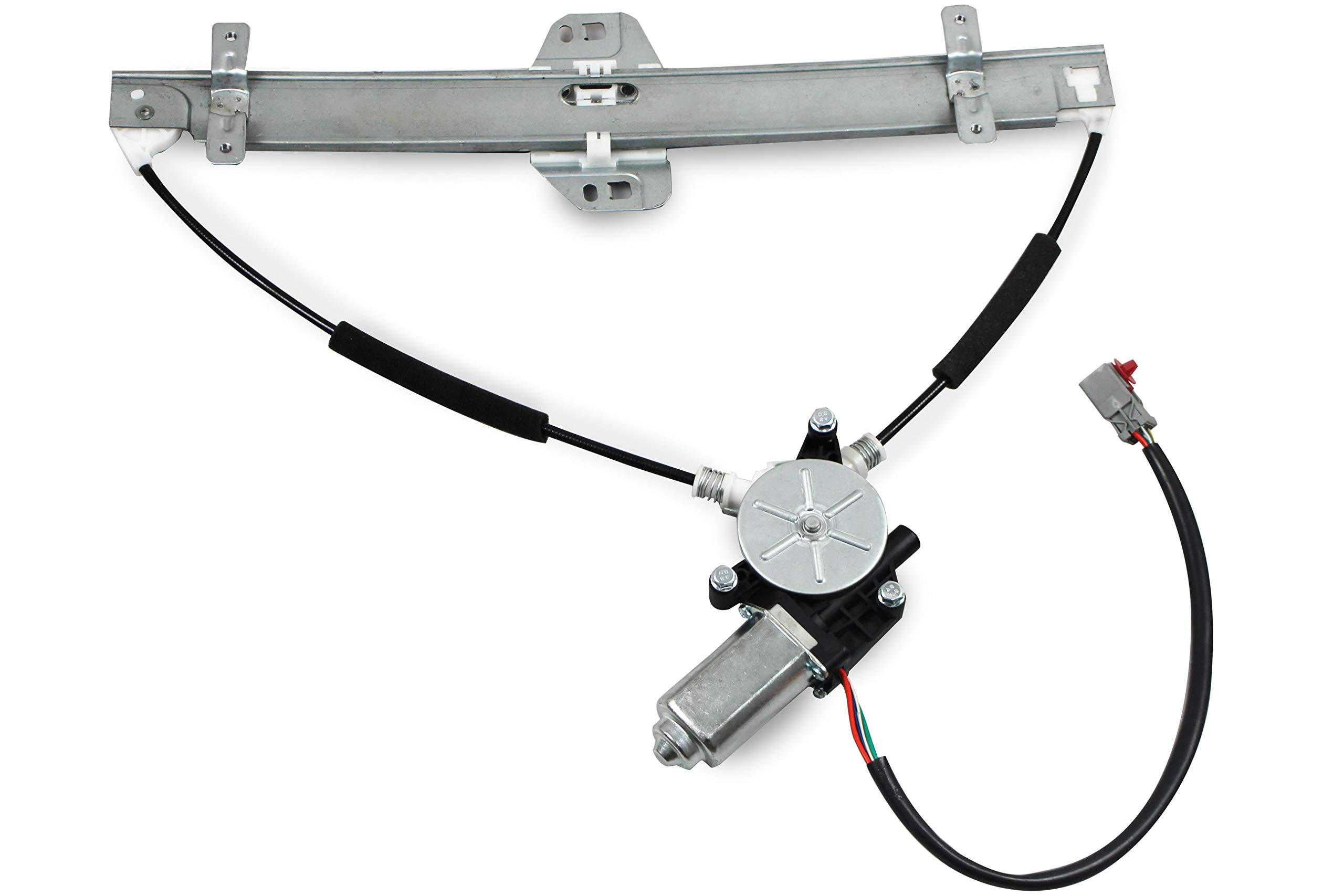 748-131 Front Left Power Window Regulator with Motor Driver Side for Honda Element 2003 2004 2005 2006 2007 2008 2009 2010 2011, 72250-SCV-A02 HO1350125