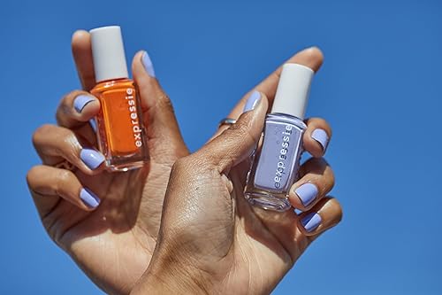 Miniatura 10 de Essie Expressie, Esmalte de uñas de secado rápido, vegano sin 8, lila brillante, Sk8 With Destiny, 0.33 onzas líquidas