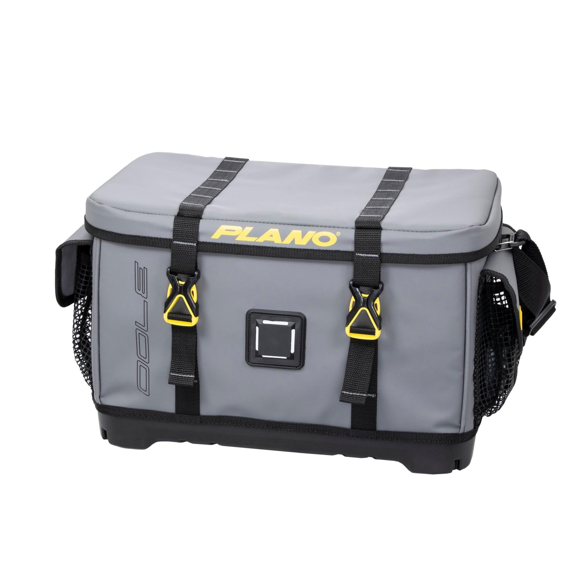 Produktbild von Tackle Box Plano, Z-Series 3700 Angel-Tasche, Grau, PVC-Gewebe Mit Wasserdichtem Und Rutschfestem Boden, Inklusive 2 3700 Stowaway Utility-Boxen, Weiche Aufbewahrungstasche Für Angelzubehör Smoke Box
