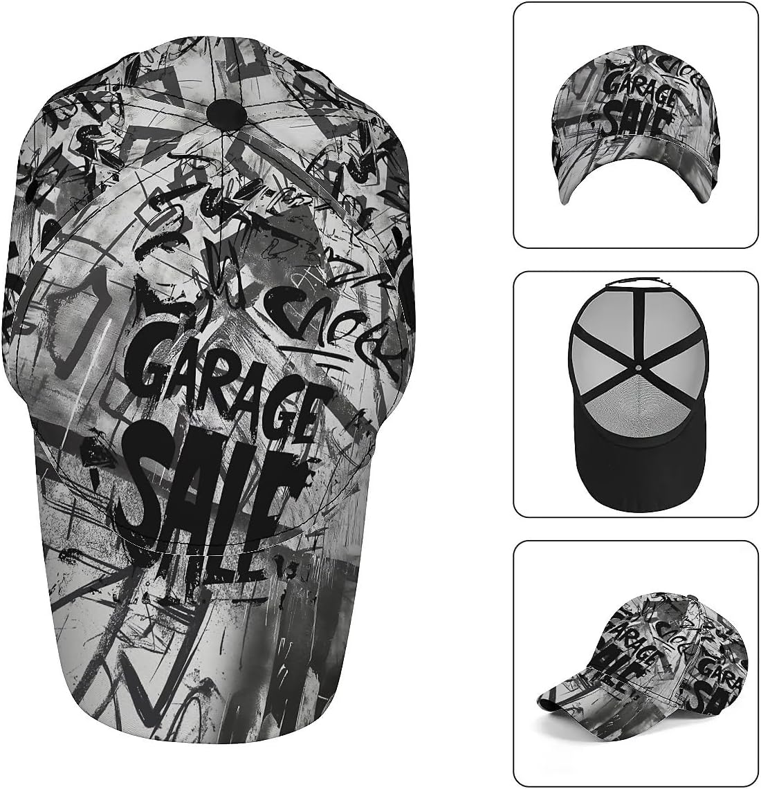 Baseball Cap Sun Hat Snapback Hats Adjustable Trucker Hat for Men Women - Image 5