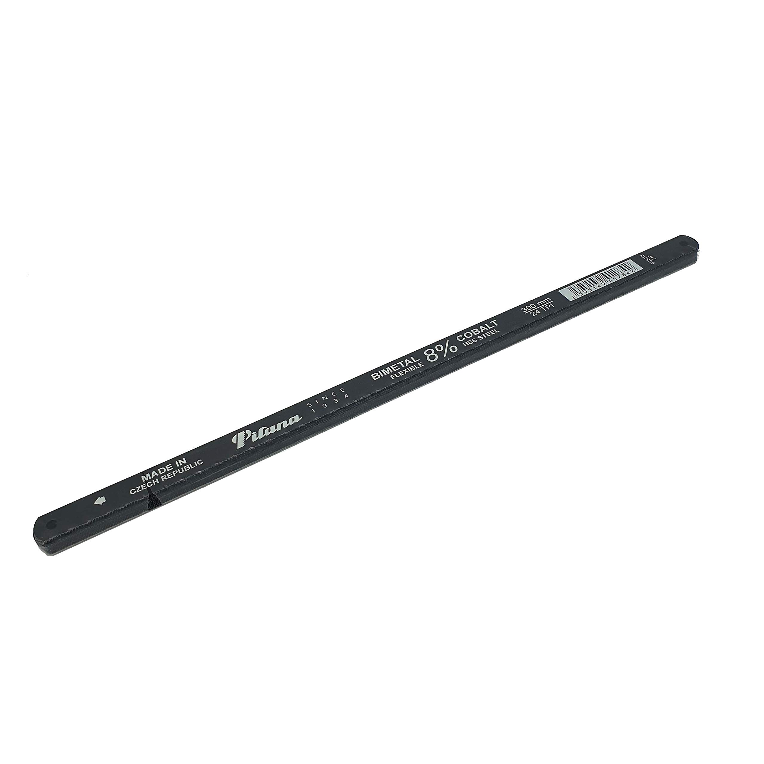 Hoja de sierra manuales bimetálica para metal 8% Cobalt 24 TPI, 10 unidades