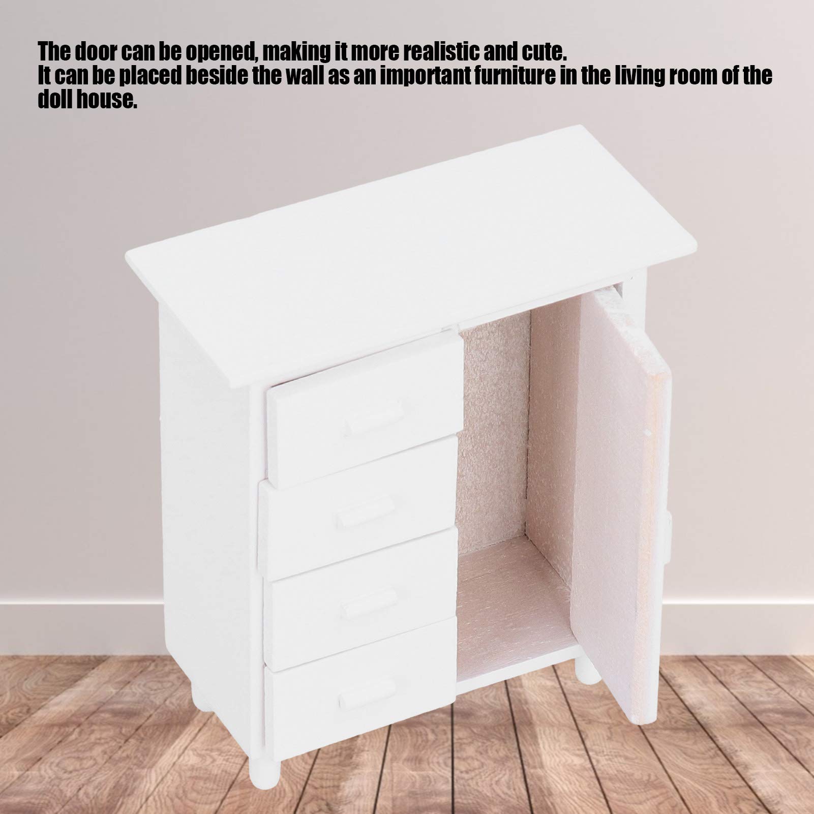 BESTonZON Mini Banc Bois Pour Maison De Poupée – Mobilier 1/12 Déco Bureau