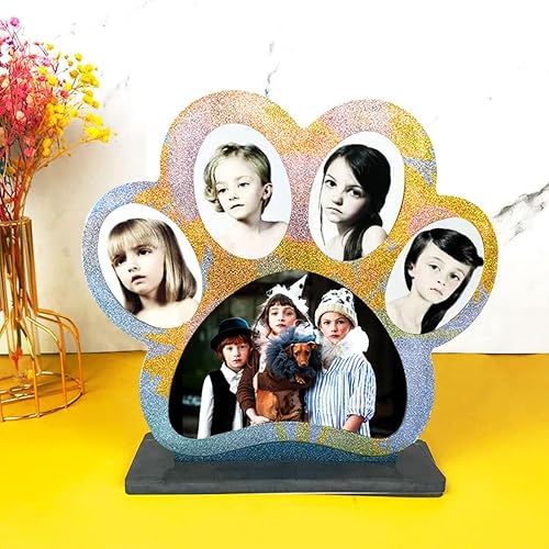 Miniatura 10 de Moldes de resina para marco de fotos, forma de globo de aire caliente, moldes de fundición de resina de silicona, moldes epoxi para decoración de