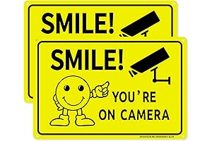Smile You're on Camera Yard Sign - Capture Every Memory