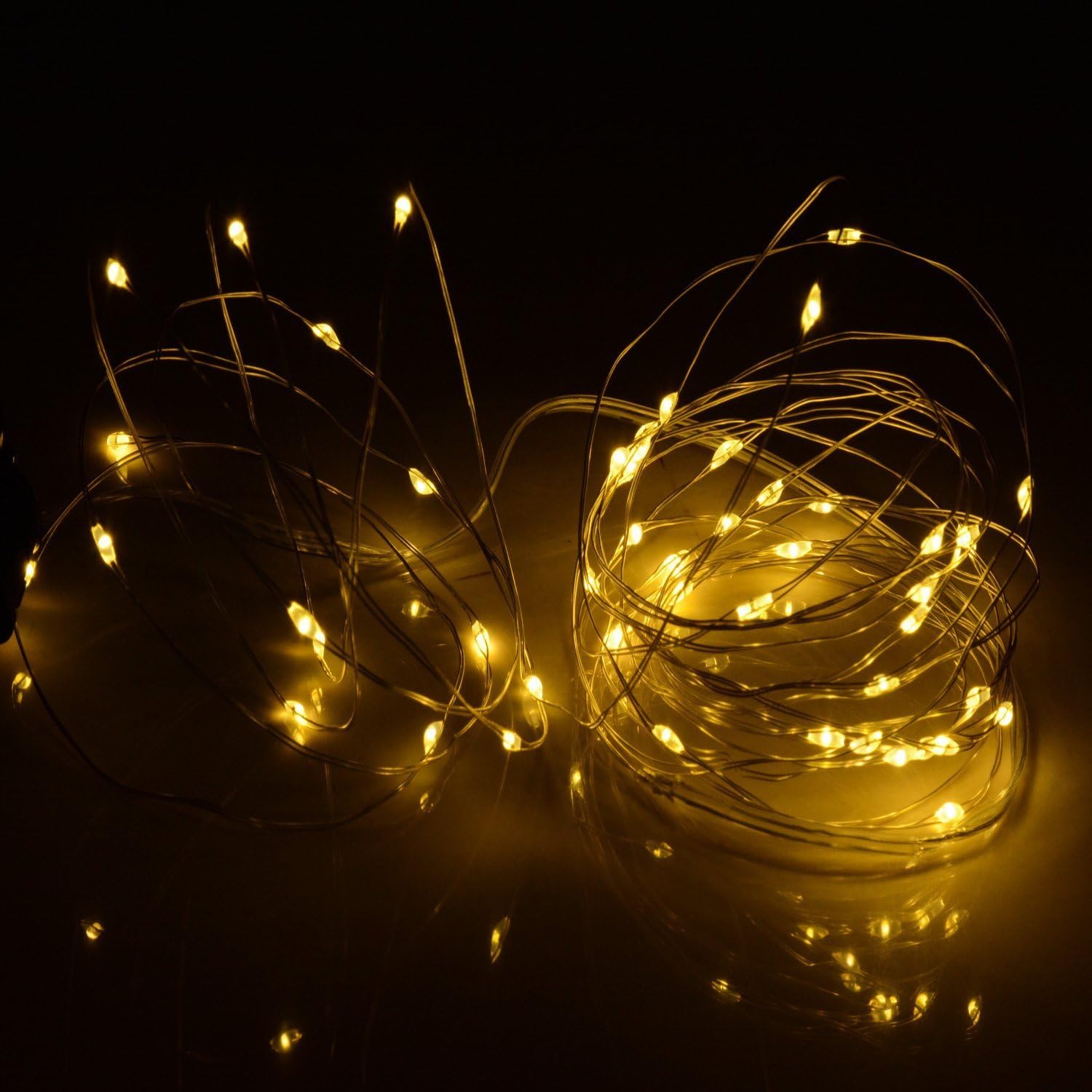 MINGER LED String Lights, Fairy String Indoor Outdoor Wall