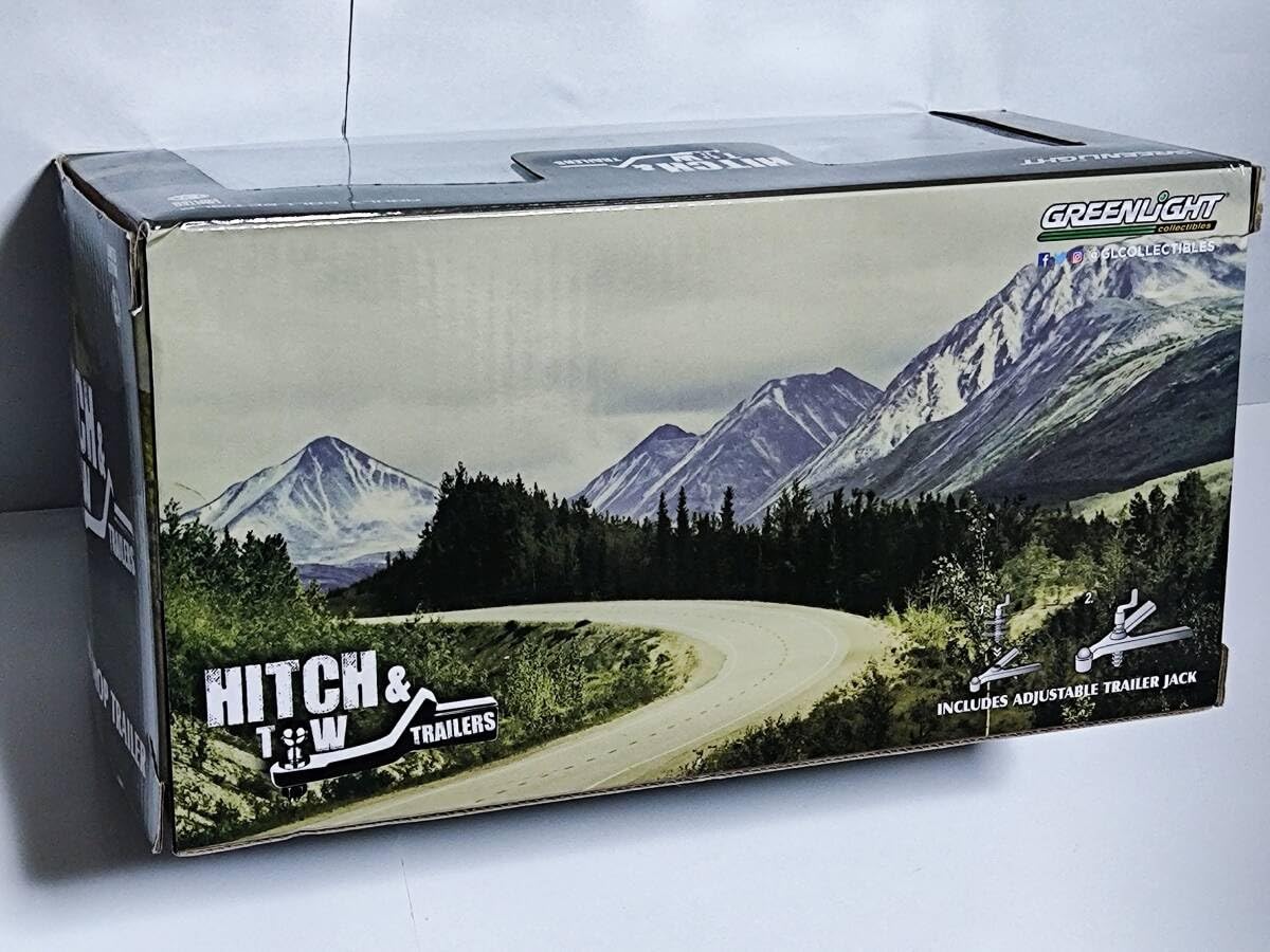 Amazon.co.jp: GREENLIGHT 1/24 HITCH & TOW-Tear Drop Trailer 