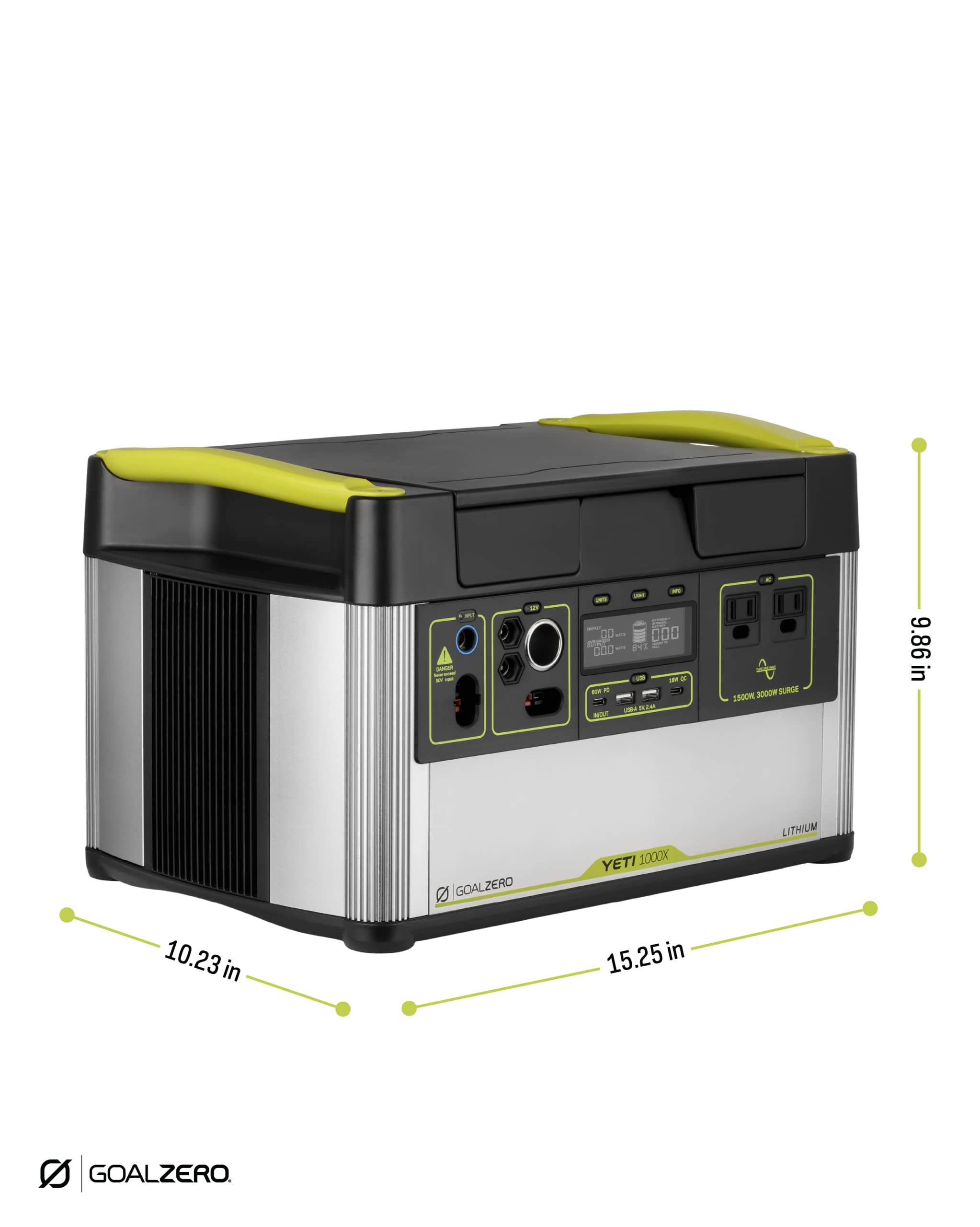 Buy Goal Zero Yeti 1000X Portable Power Station, SolarPowered