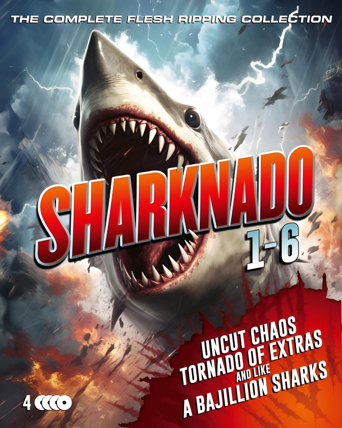 Sharknado: The Complete Collection [Region Free] [Blu-ray]: Amazon