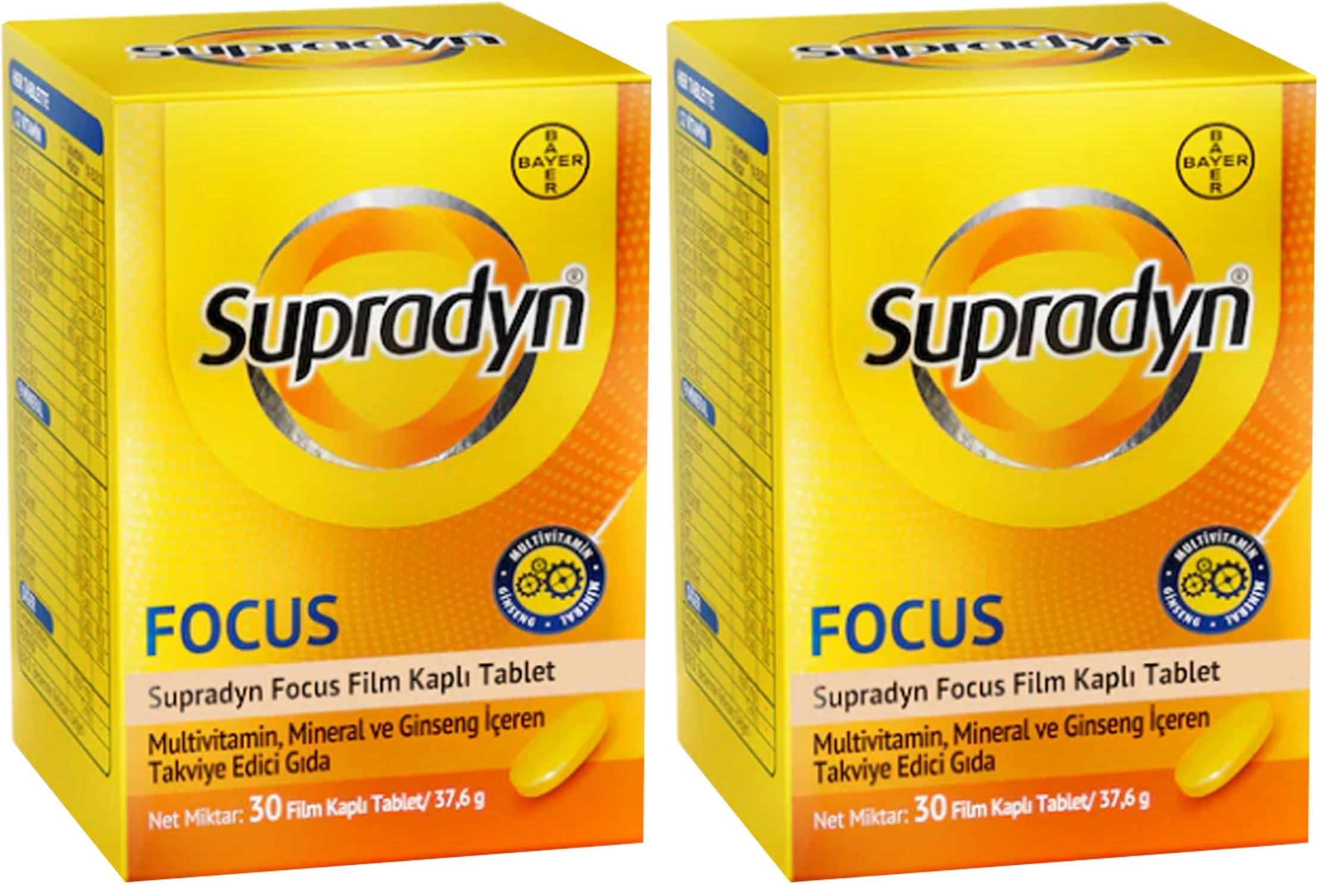Supradyn Focus 30 Tablet (2 paketi)