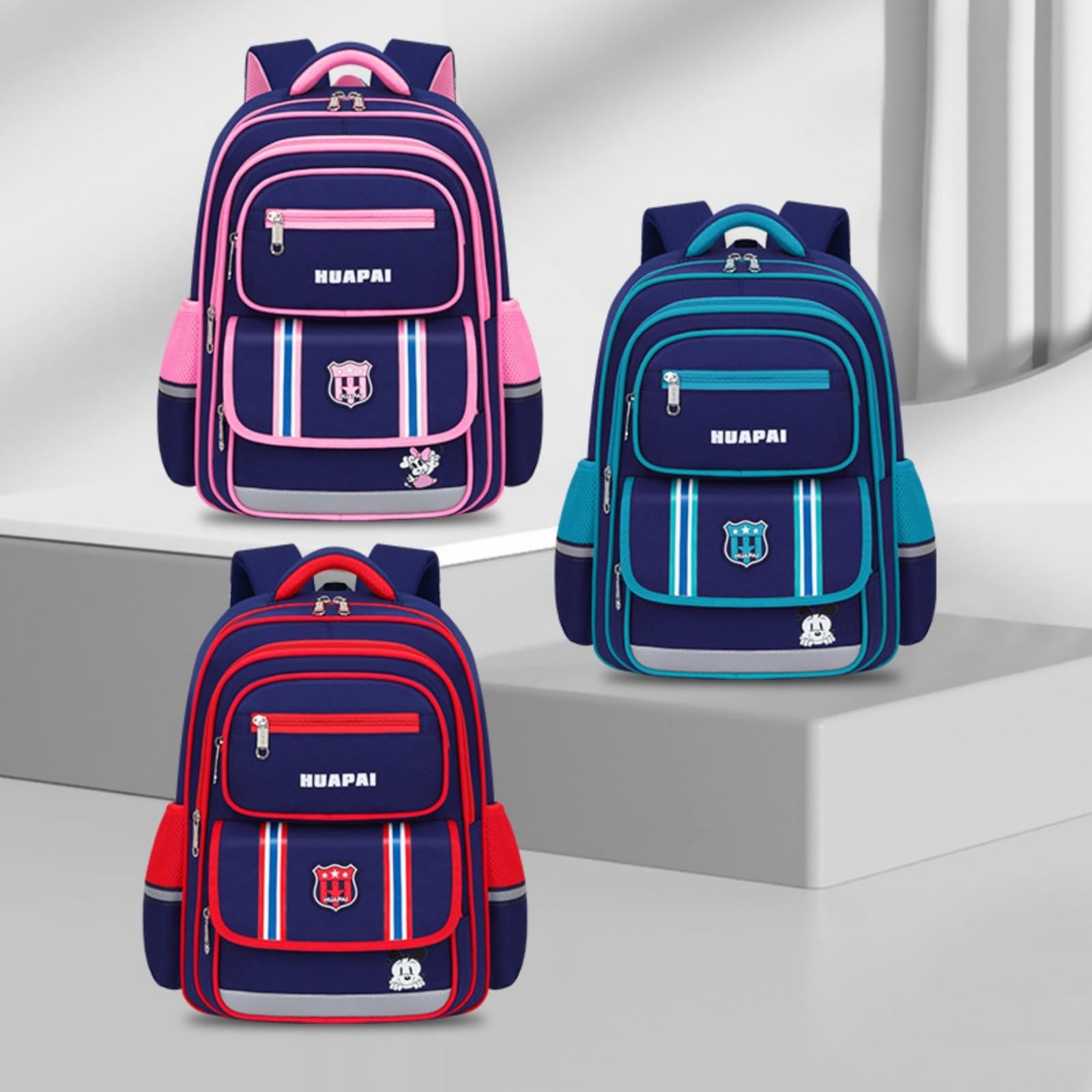 Mochila escolar Oxford School Zaino Impermeabile, Grande capacità Shock-absorbente con Sostegno alla Schiena per Ragazzi Ragazze Studente Scuola Quotidiana