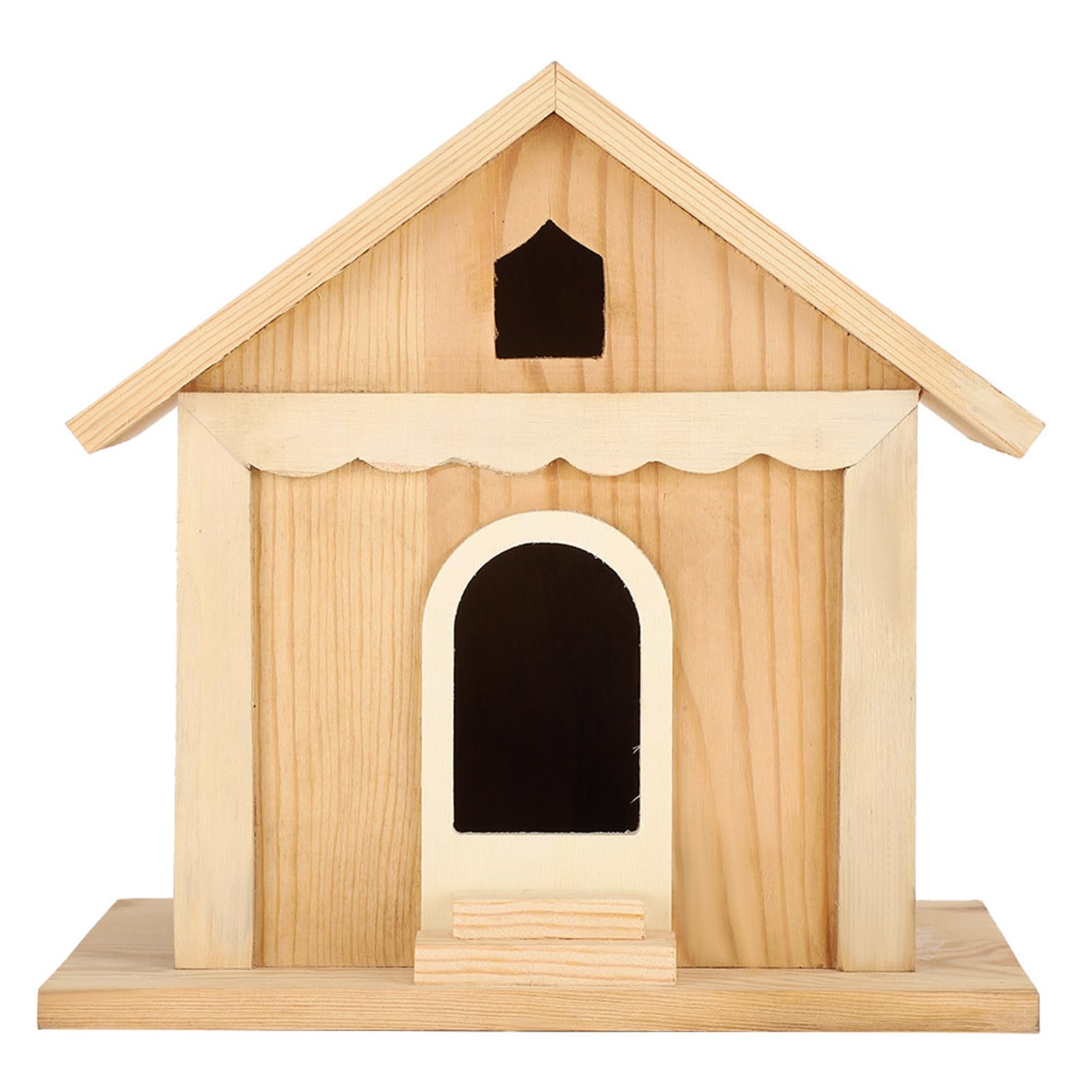 Casette per uccelli, Casetta per uccelli in legno, Casa per appollaiarsi a mano fai da te Erbacce Pappagalli Nido per uccelli Nido per uccelli Giardino esterno per la decorazione domestica del